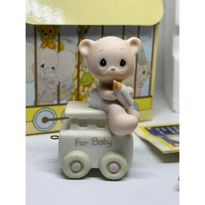 1985 Enesco Precious Moments "May Your Birthday Be Warm" 15938 With Original Box